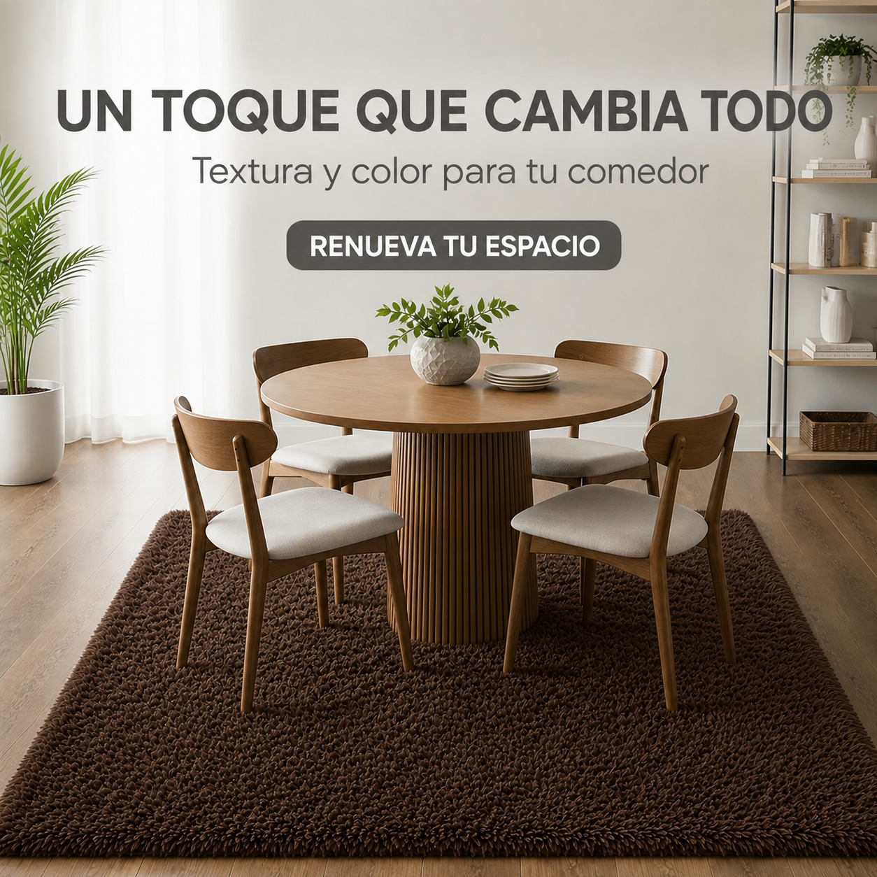 Alfombra Shaggy 180x200 cm