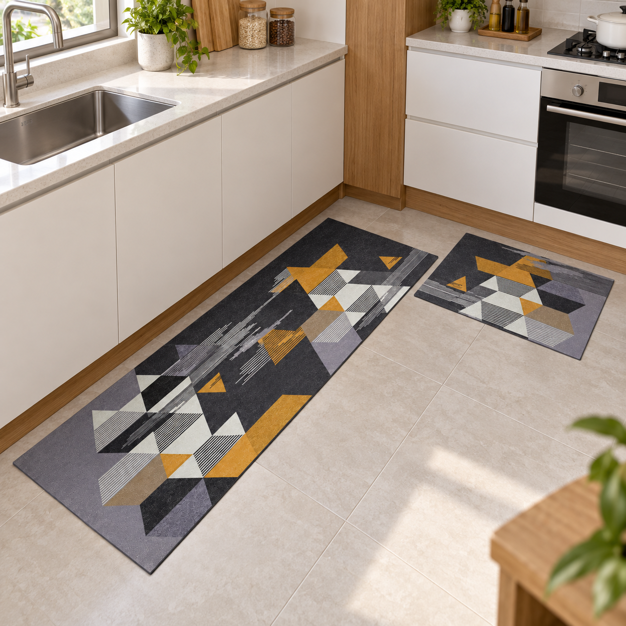 Set de Alfombras Decorativas de Cocina
