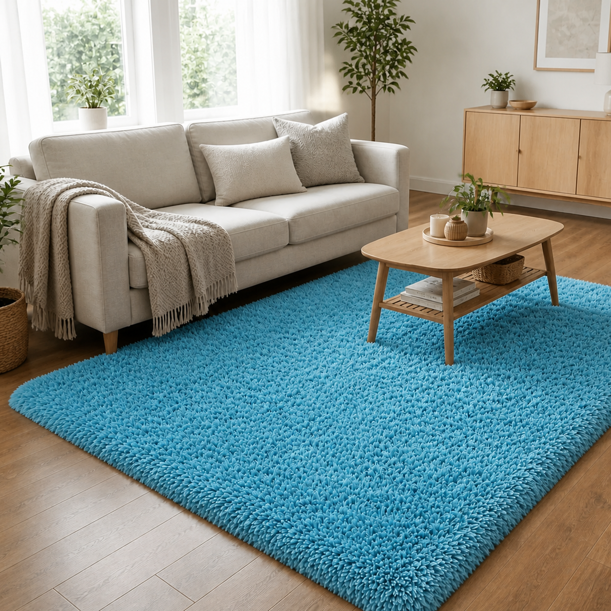 Alfombra Shaggy Pelo Medio Calipso 180x200