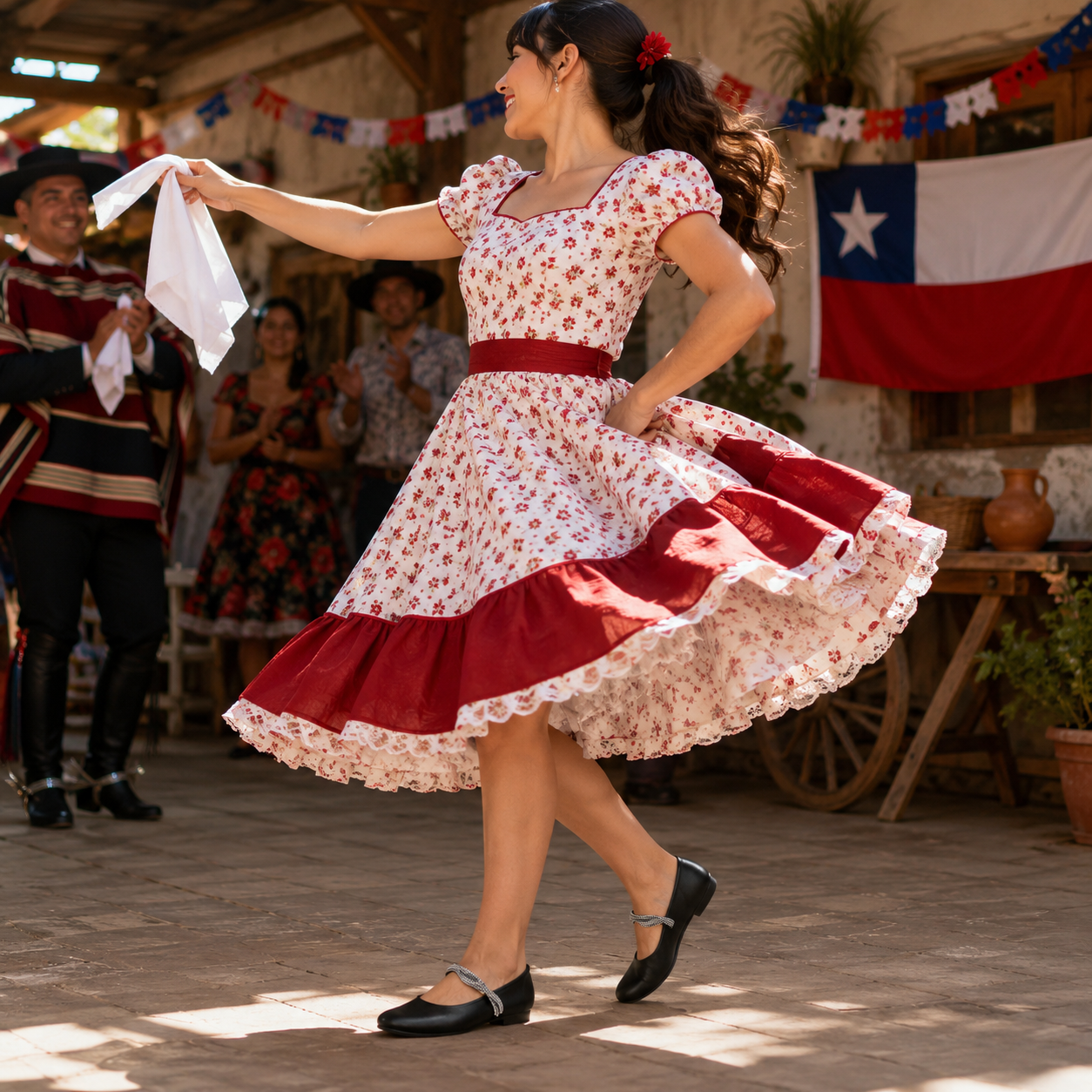 Calzado Balerina Vista Lateral