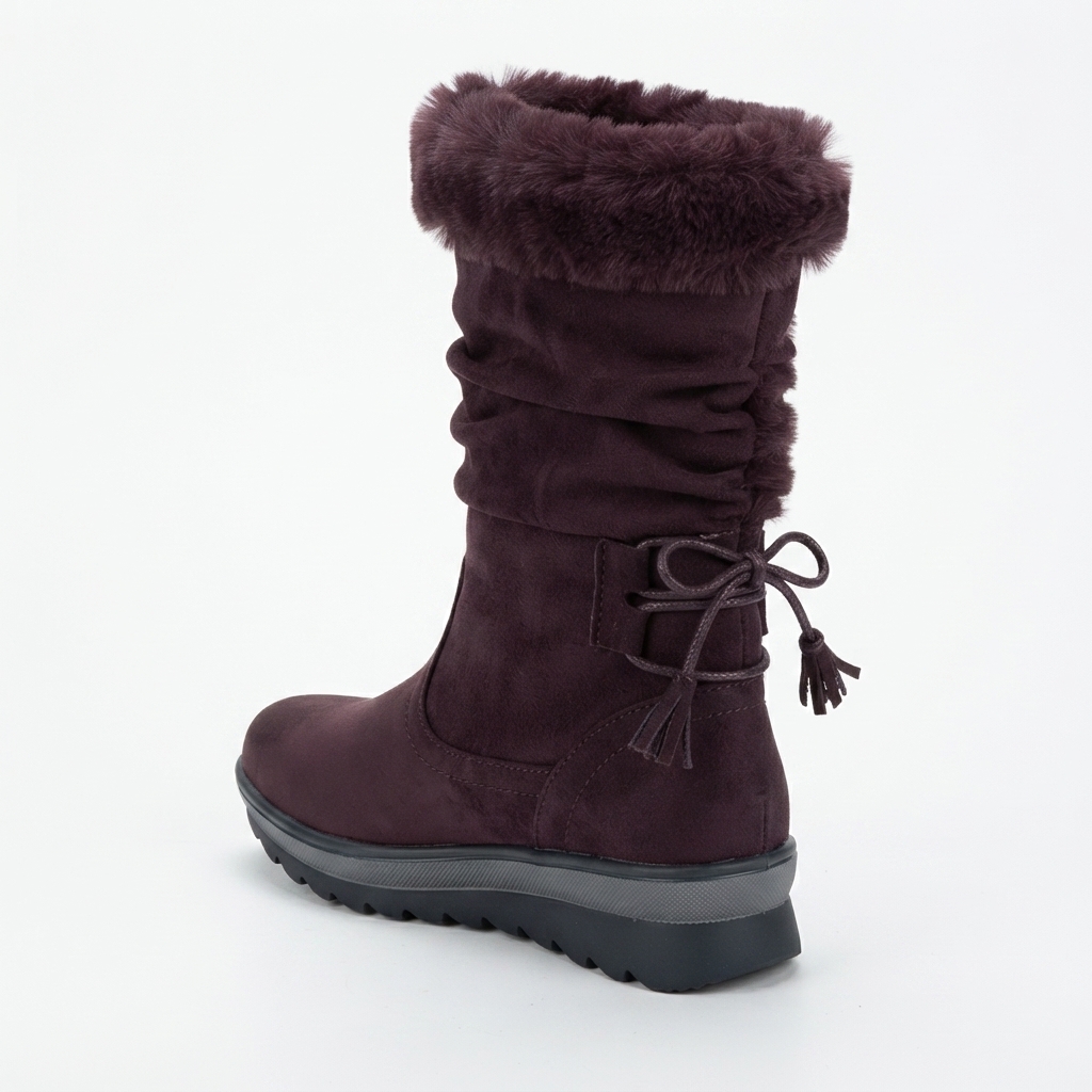 Botas Caña Alta Mujer Casual Marrón Vista Principal