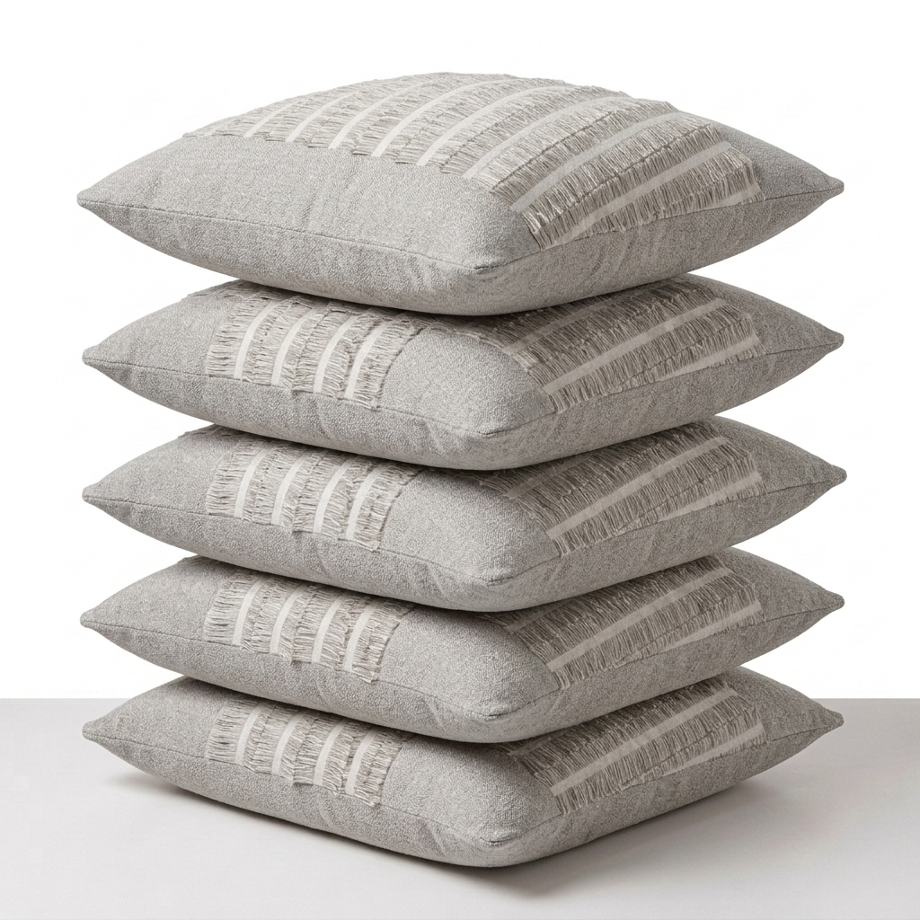 Ambiente Decorativo con Fundas Gris