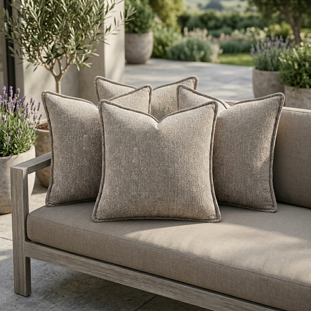 Ambiente Decorativo Fundas de Cojín Gris